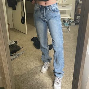 JOHN GALT BOYFRIEND STACKED JEANS